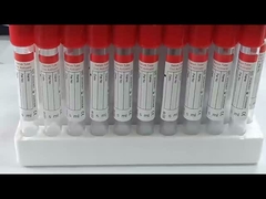 Tubo de recolha de sangue descartável de 1 a 10 ml Injecção de plástico PET de vidro simples