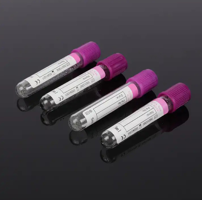 Medical Consumables Blood Sample Collection Tube EDTA Sterile Disposable Glass PET Vacuum Test Tube For Blood