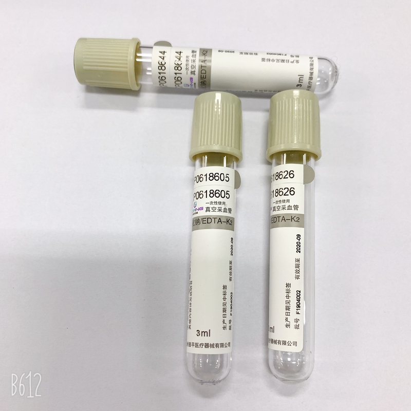 Professional Glucose Blood Tube Sodium Fluoride Grey Top Tube For Glucose
