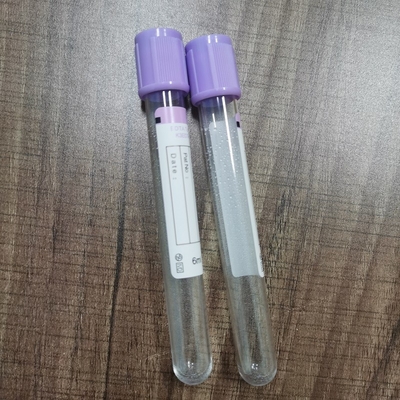 1ml - aprovação do CE dos tubos da tração do sangue da parte superior da alfazema 10ml para a análise do glóbulo