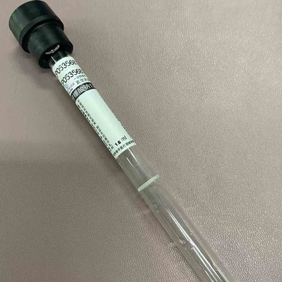 Parte superior do preto do espécime do sangue inteiro do tubo do ESR do 4:1 do citrato de sódio