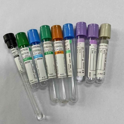 Descartável médico do tubo da coleção do sangue do vácuo do uso do laboratório