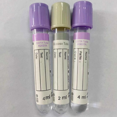 Do tubo descartável da coleção do sangue do vácuo do uso médico teste químico
