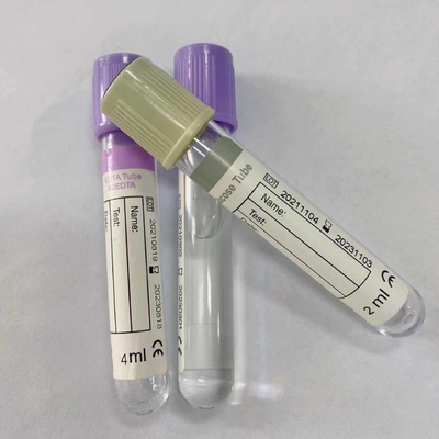 Tubo 1 da coleção do sangue do vácuo da amostra do uso do laboratório - 10ml