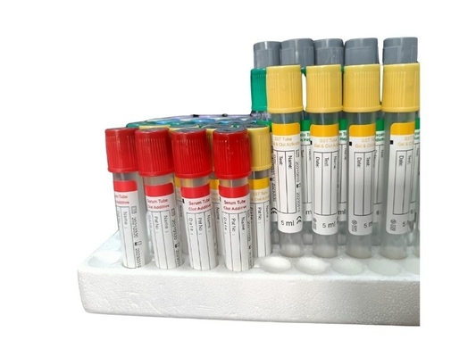 K2 K3 Tubos de coleta de teste de sangue a vácuo de laboratório descartáveis ​​Edta
