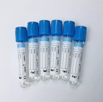 3,2% CE azul ISO13485 do vácuo do tubo da coleção do sangue da pinta do citrato de sódio