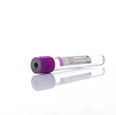 O tubo de vidro 1-10ml da coleção do sangue do EDTA do animal de estimação descartável de vacuum blood colletion tube personalizou o tamanho