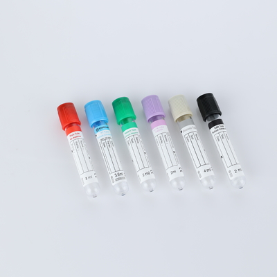 Tubo de coleta de sangue descartável de vácuo
