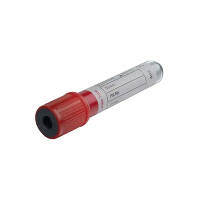 Consumo médico tubo de coleta de sangue de vácuo sem aditivos