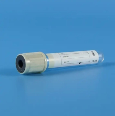 Tubo de coleta de glicose no sangue de vidro / plástico Produto de consumo médico