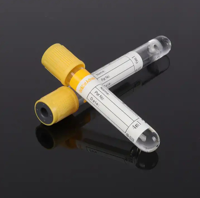 Tubo de ativação de coágulos de gel Tubo de sangue superior amarelo para coleta de sangue com gel de todos os tamanhos