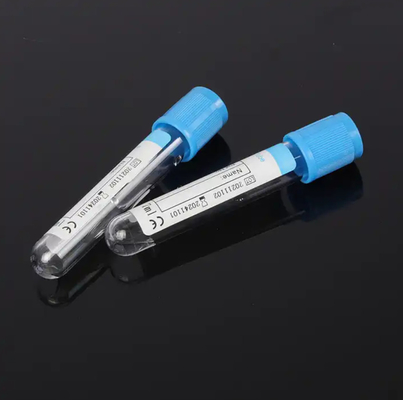 Teste de coagulação de laboratório profissional Citrato de sódio Vacuo Colheita de sangue PT tubo