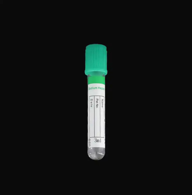 2 ml-10 ml tubo de coleta de sangue a vácuo com heparina de lítio/ aditivos de sódio e OEM