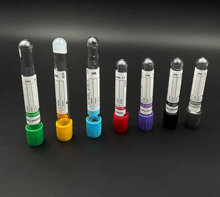 Produtos médicos descartáveis Tubos de coleta de sangue a vácuo estéreis personalizados