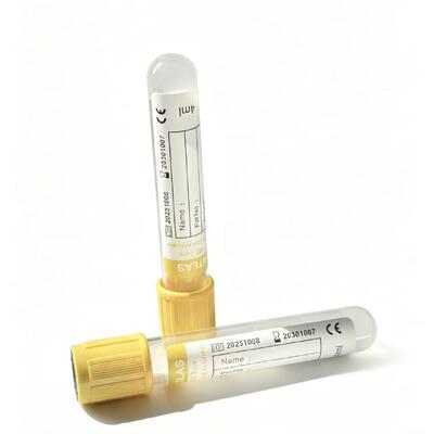 Tubos Separadores de Soro com Tampa Amarela: Ativador de Coágulo + Gel – A Escolha Brilhante para Laboratórios Ocupados